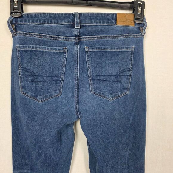 American Eagle The Dream Jean Skinny Women 4 Short - Picture 4 of 7
